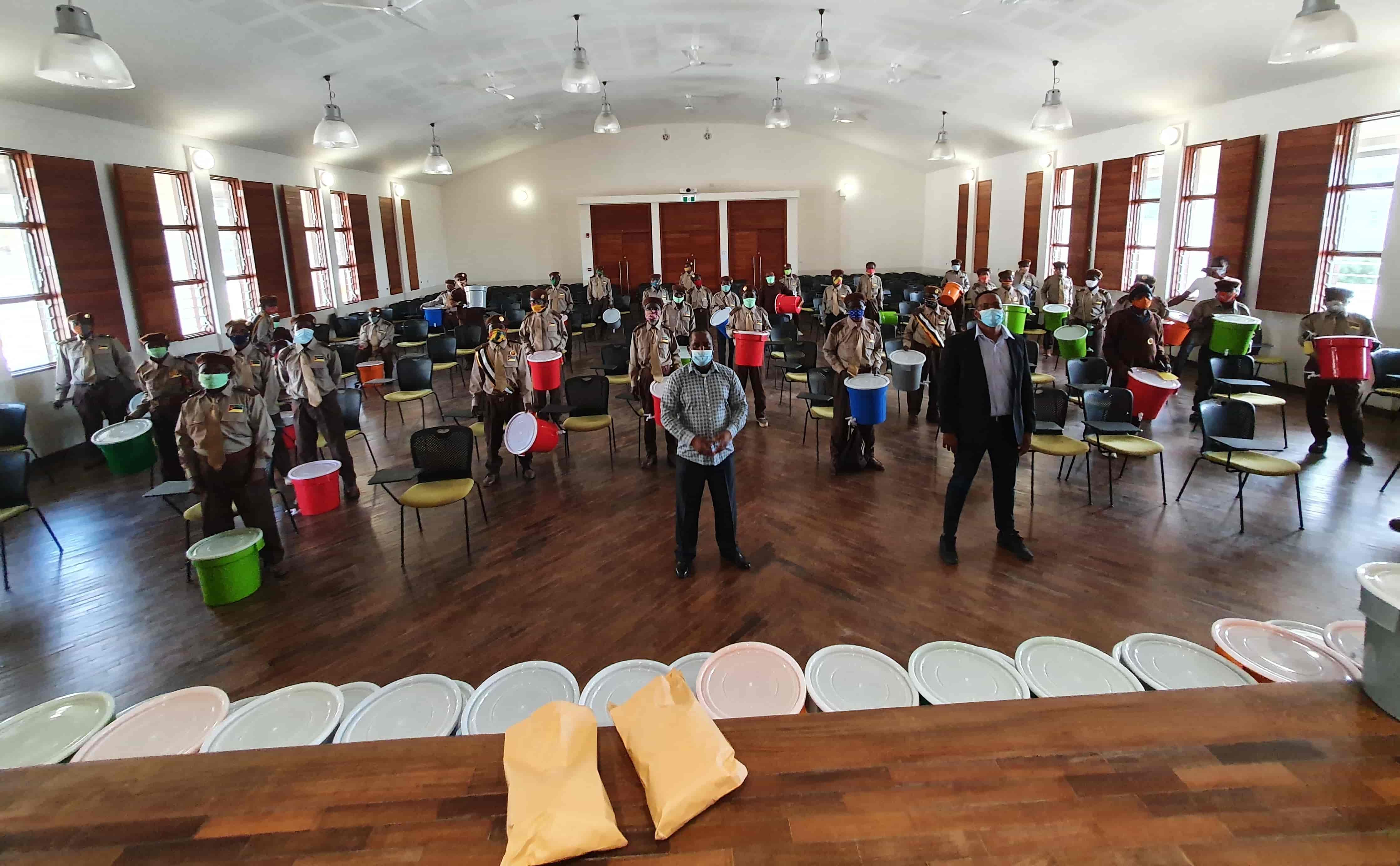 Grindrod’s donation to the District Government of Nacala will assist in keeping communities safe